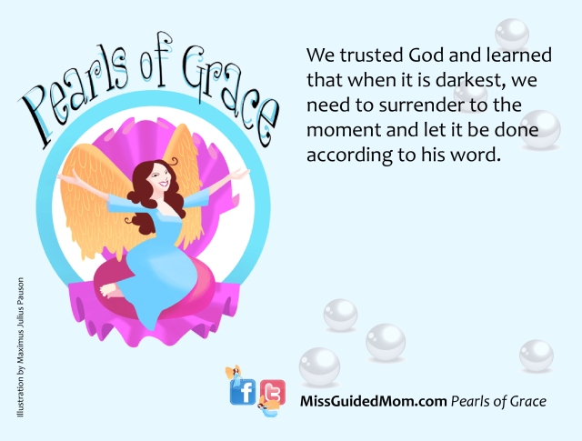 Pearls of Grace Quote on God, Darkness